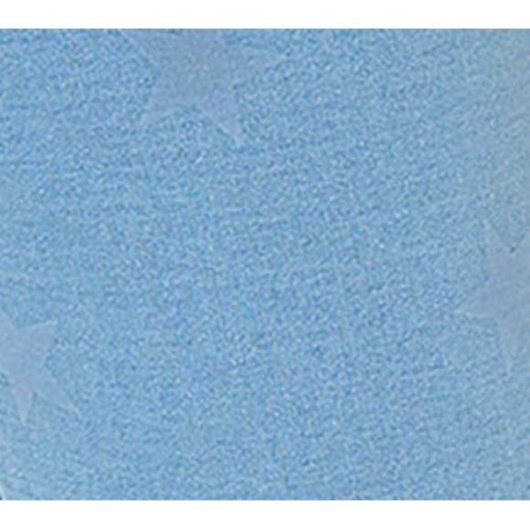 Quacker Factory Women's Pants Sz L DreamJeannes Star Spangled 19" Blue A690390 - Picture 3 of 4